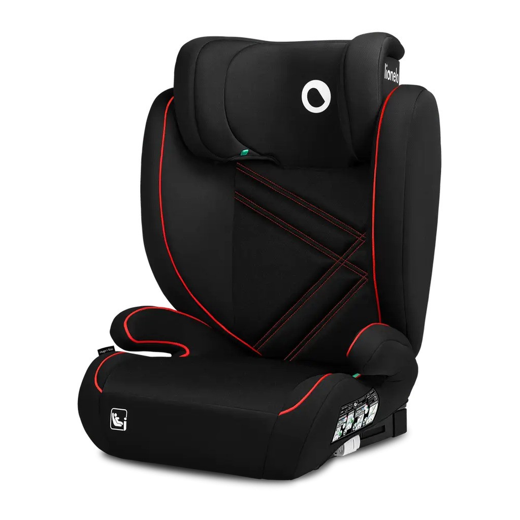 Hugo I-size - sporty black red