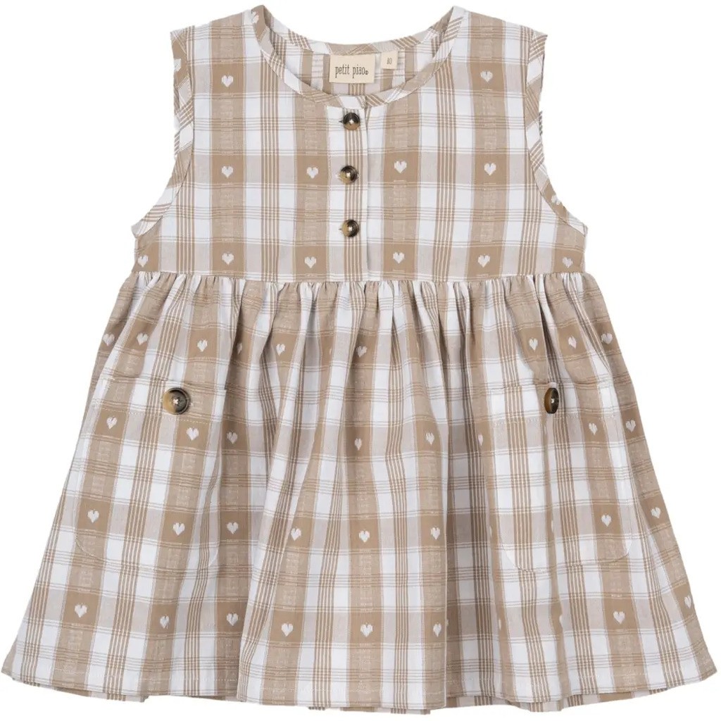 Kjole SL Woven - WHITEHEART - 86