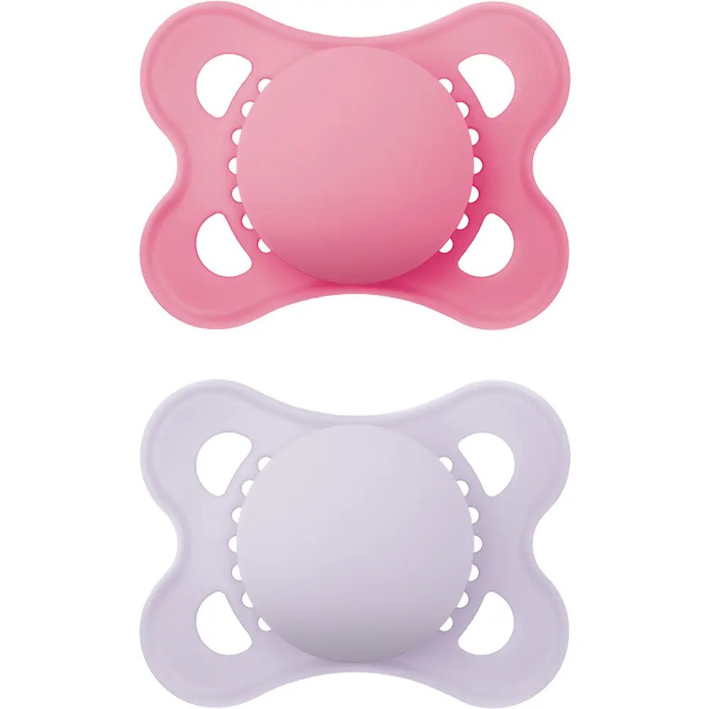 Original 0-6m Silicone unprinted Pink