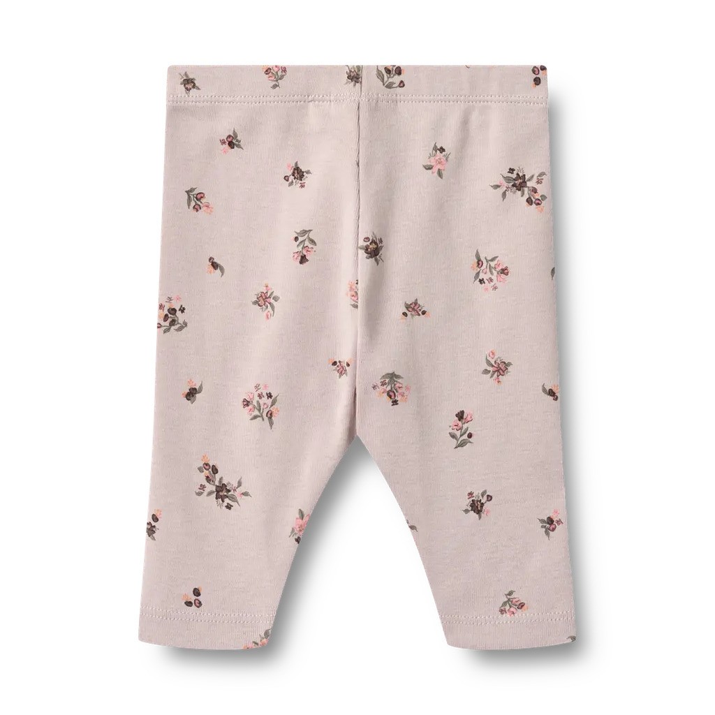 Silas Jersey Bukser - Soft lilac flowers - 12 MDR.