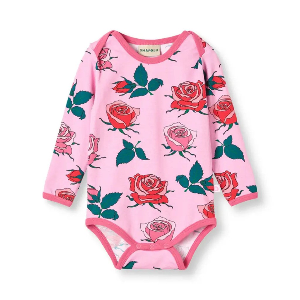 Ulm Langærmet Body - Pink lilac - 92