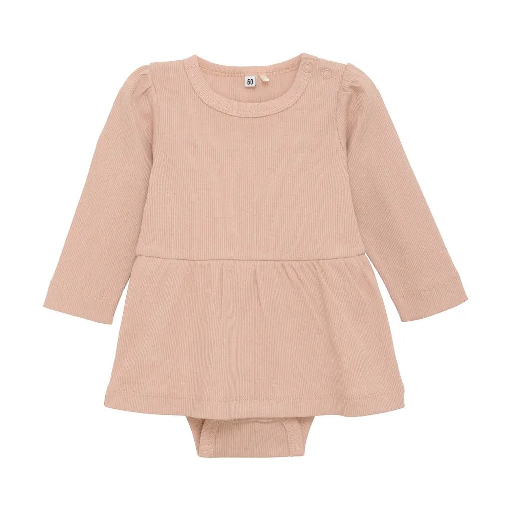 Bodykjole langærmet - Mahogany Rose - 100