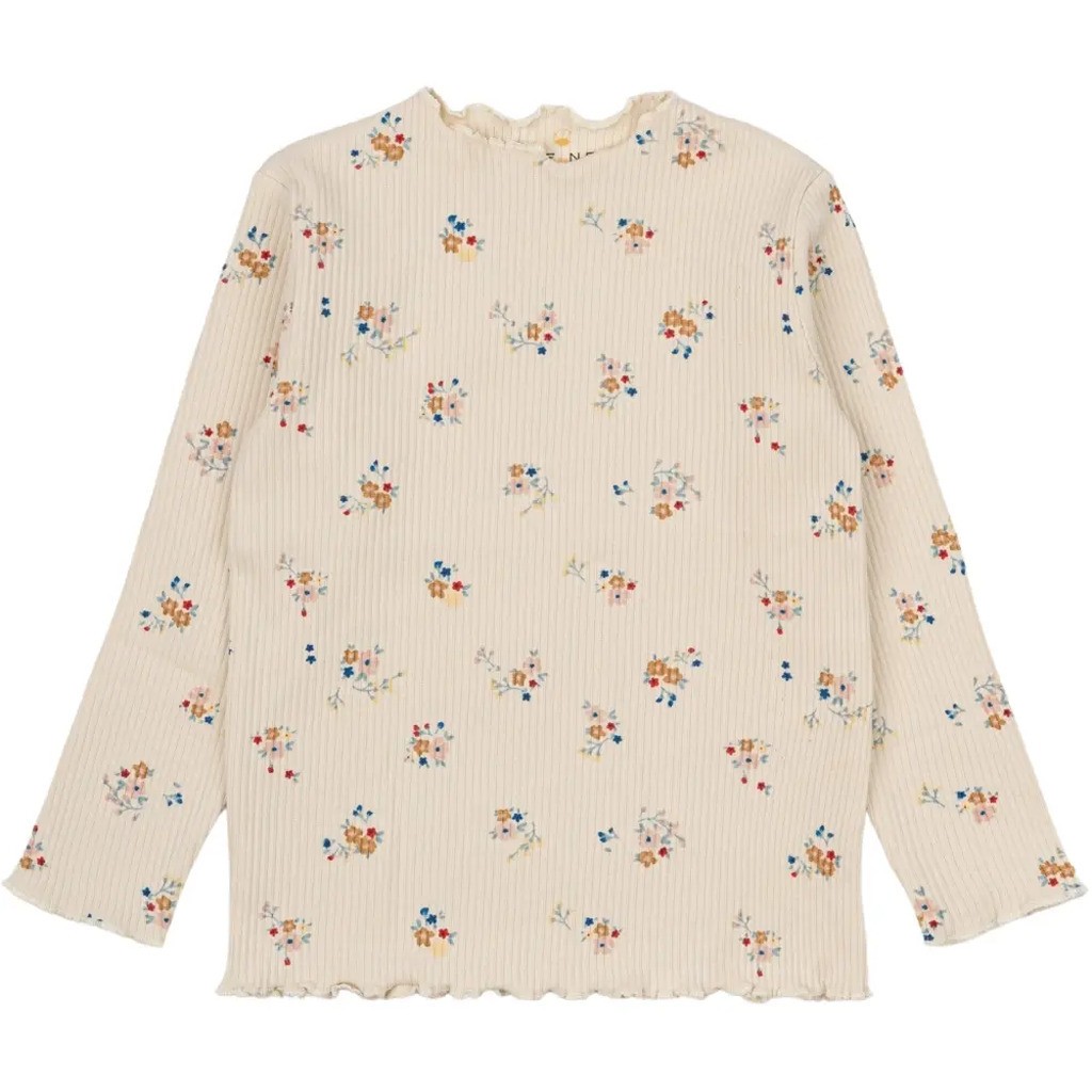 Naya LS Rib T-shirt - WHITE SWAN - 92