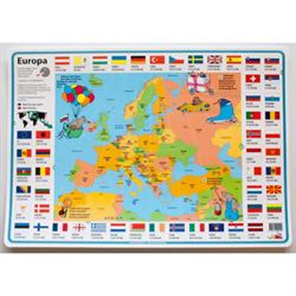 Dækkeserviet, Europa - Girafprodukter