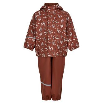 CeLaVi -  Rainwear Set AOP - Redwood - 80