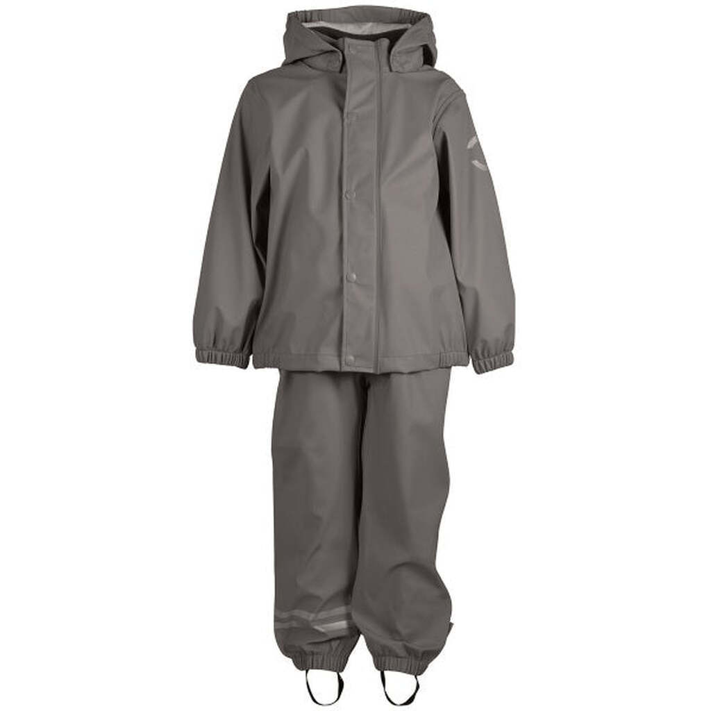 Mikk-Line -  Basic PU Regntøj - Moon Mist - 116