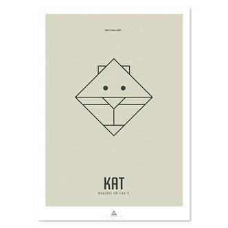 Arthur Zoo - First Edition - "Kat" - A3