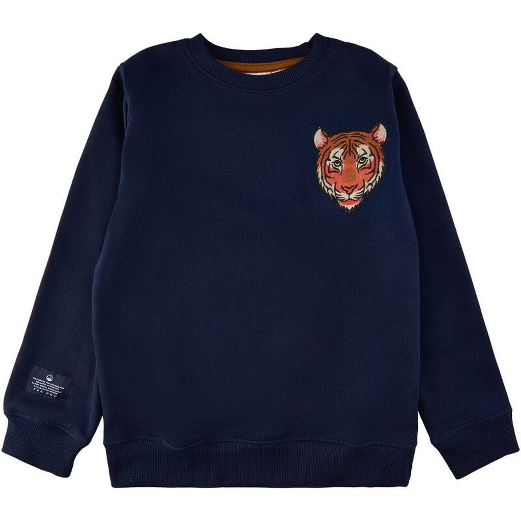 THE NEW - Vulkano Sweatshirt - Navy Blazer - 122/128 cm - 7/8 år