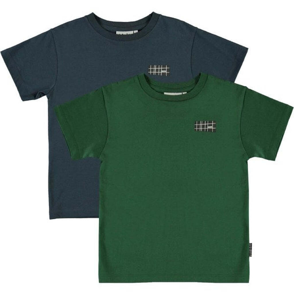 Molo - Rasmus T-Shirt 2-pak - Eden - 116