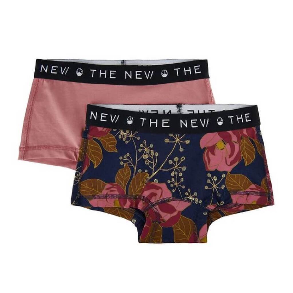 THE NEW - Hipsters 2-pak Underbukser - Ash Rose - 5/6 år