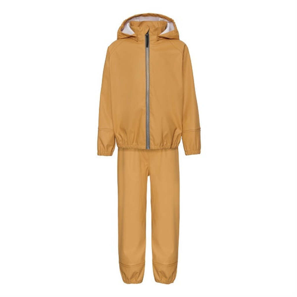 Molo - Zet Regntøj Recycle PU - Honey - 98/104
