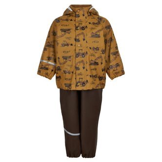 CeLaVi -  Rainwear Set AOP - Wood Thrush - 80
