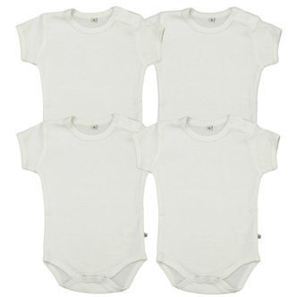 Pippi -  Body 4-pak - White - 62