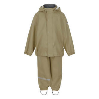 Mikk-Line - PU Regntøj no susp. Recycled - Olive Gray - 116