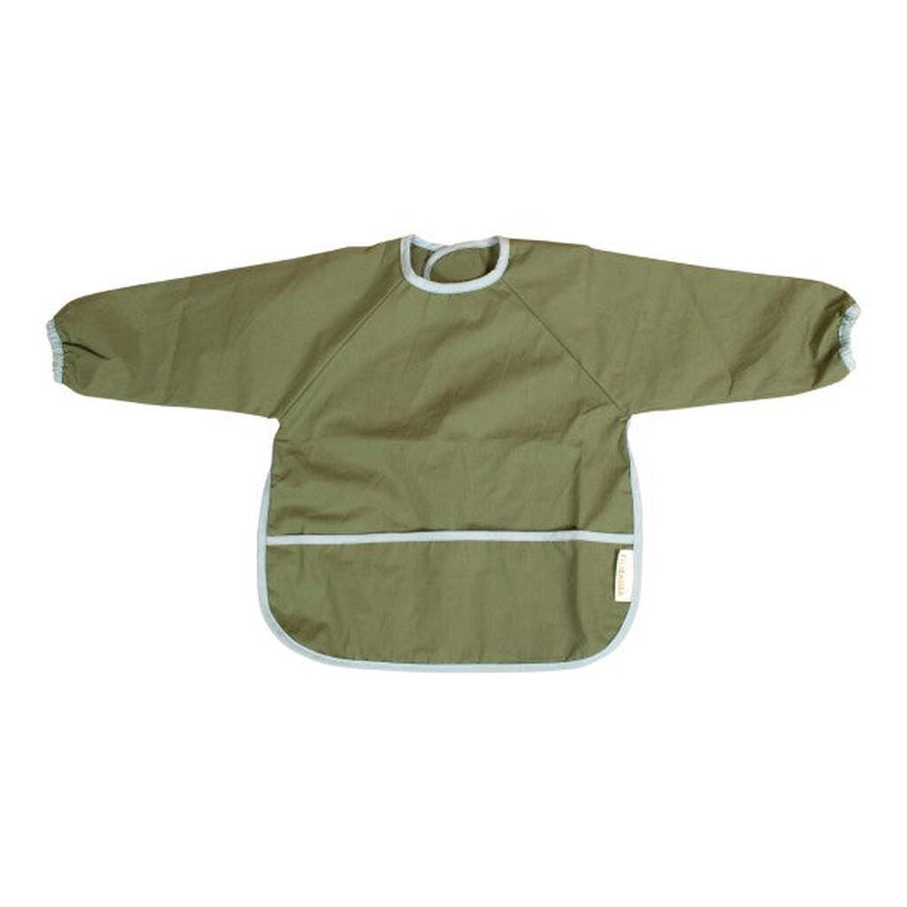 Filibabba - Hagesmæk med ærmer - Olive Green - One size