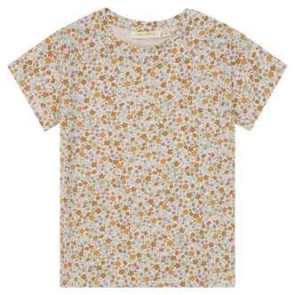 Soft Gallery -  Pilou T-shirt - Dew AOP Floral - 98/3 år
