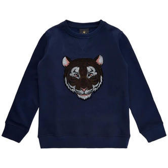 THE NEW - Vilson Sweatshirt - Navy Blazer - 7/8 år