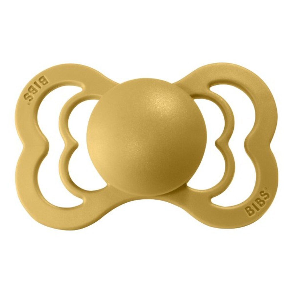 Bibs -  Supreme Silicone Sut str. 2 - Mustard