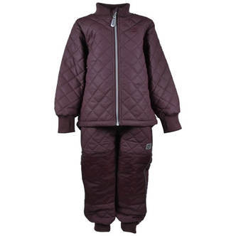 Mikk-Line - Duvet Termotøj m. Fleece - Fudge - 122