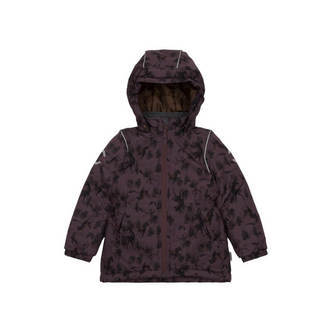 Mikk-Line - Winter Jacket AOP vinterjakke - Huckleberry - 86