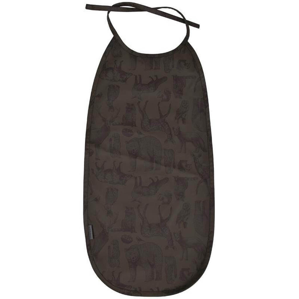 Mikk-Line - Long PU Bib Hagesmæk - Tarmac - One size