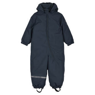 Mikk-Line - Snow Suit Solid Junior - Blue Nights - 140