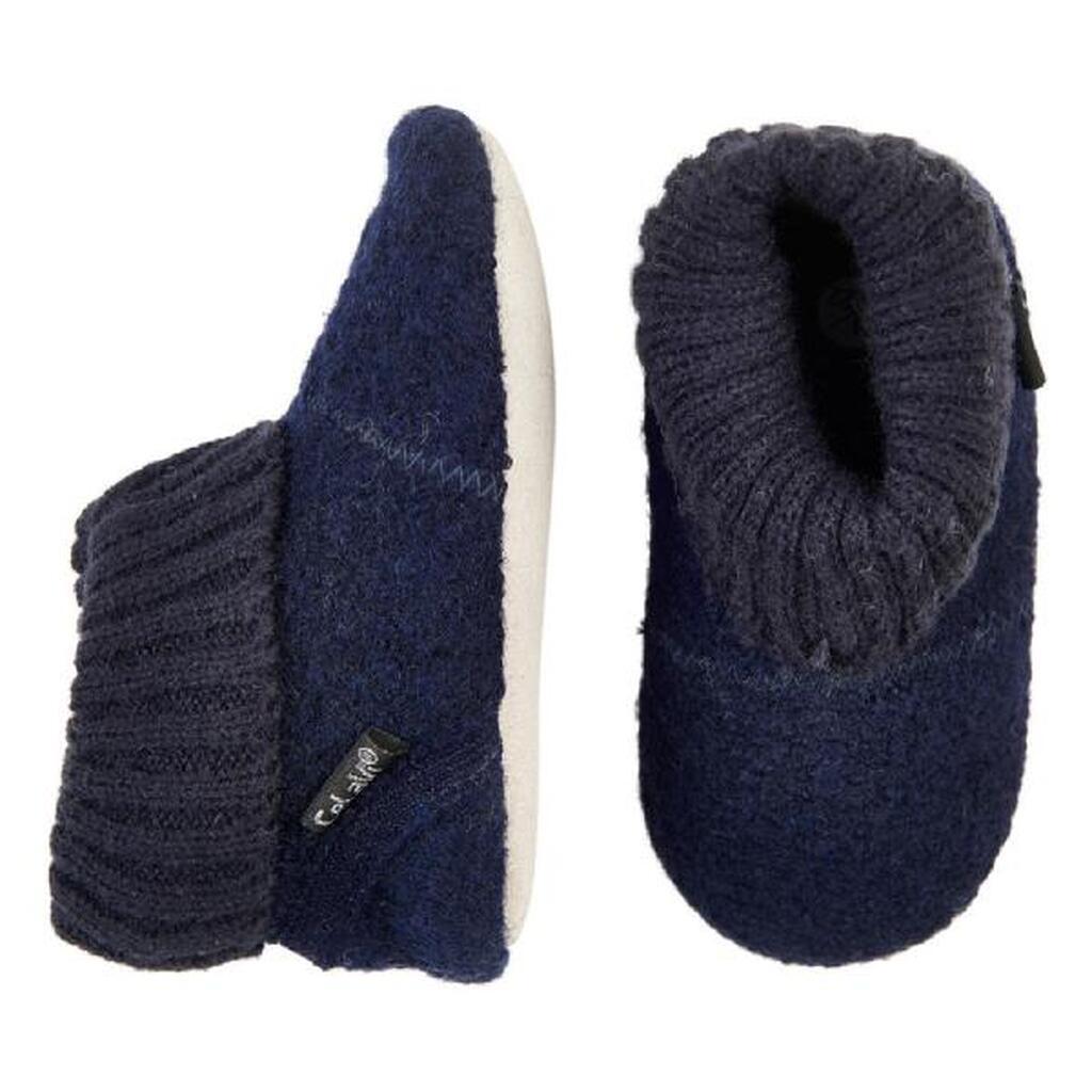 CeLaVi - Baby Uld Sko - Dark Navy - 17/18