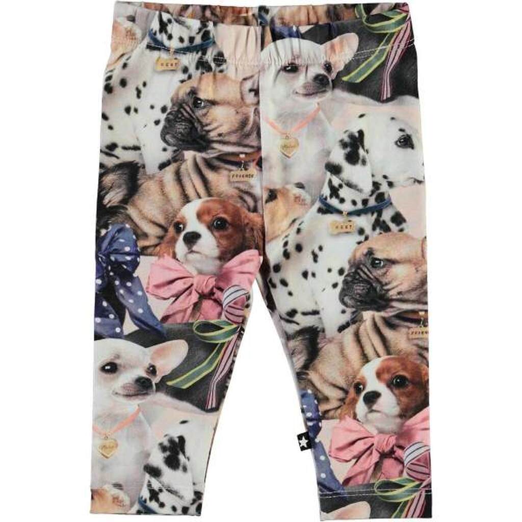 Molo - Stefanie Leggings - Puppy Love - 80