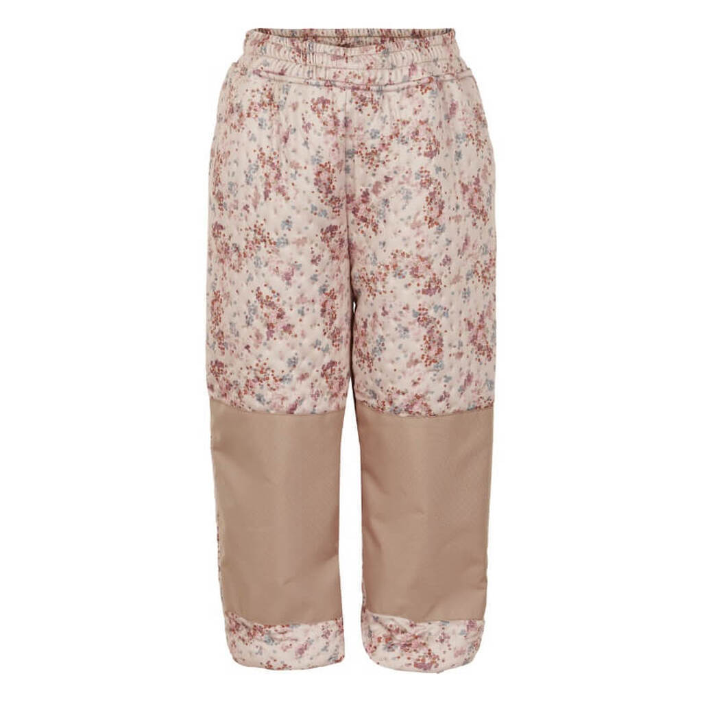 Mikk-Line - Soft Thermal Recycled Pants - Nougat - 104