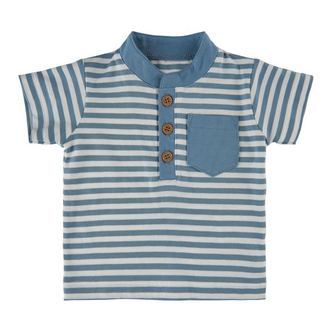 Fixoni -  T-Shirt SS Y/D - Faded Denim - 68