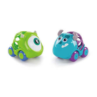 Oball -  Disney Monsters Biler 2-pak - Blå/Grøn