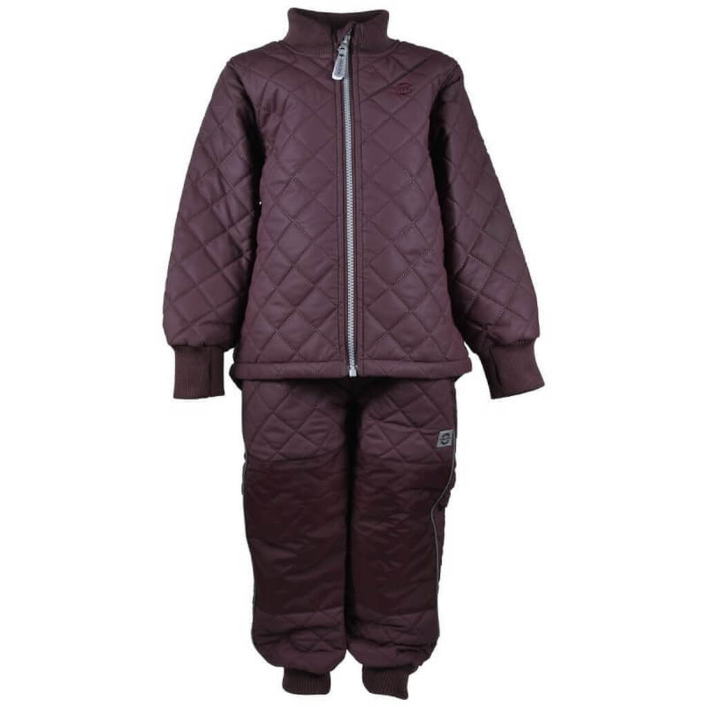 Mikk-Line - Duvet Termotøj m. Fleece - Fudge - 98