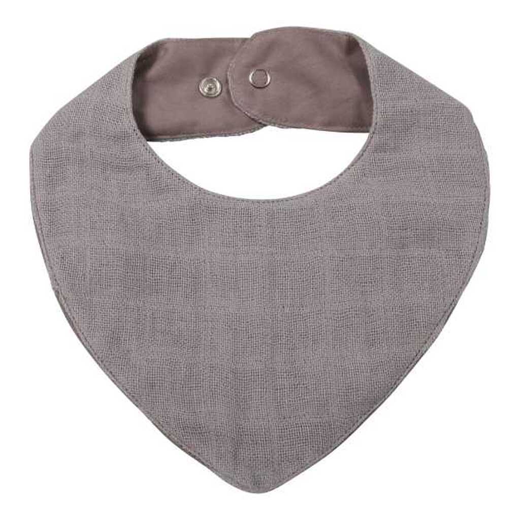 Filibabba - Muslin Spids Hagesmæk - Grey