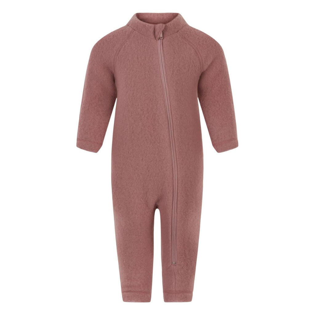 Mikk-Line - Wool Baby Suit - Burlwood - 92