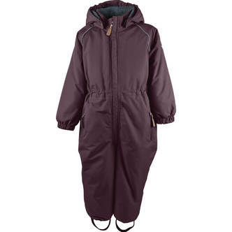 Mikk-Line - Nylon Junior Solid Flyverdragt - Fudge - 122