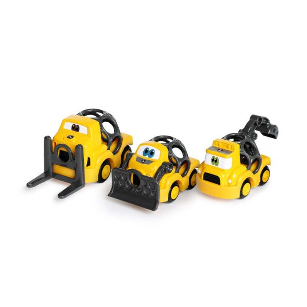 Oball -  John Deere JD Traktor 3-pak - Gul
