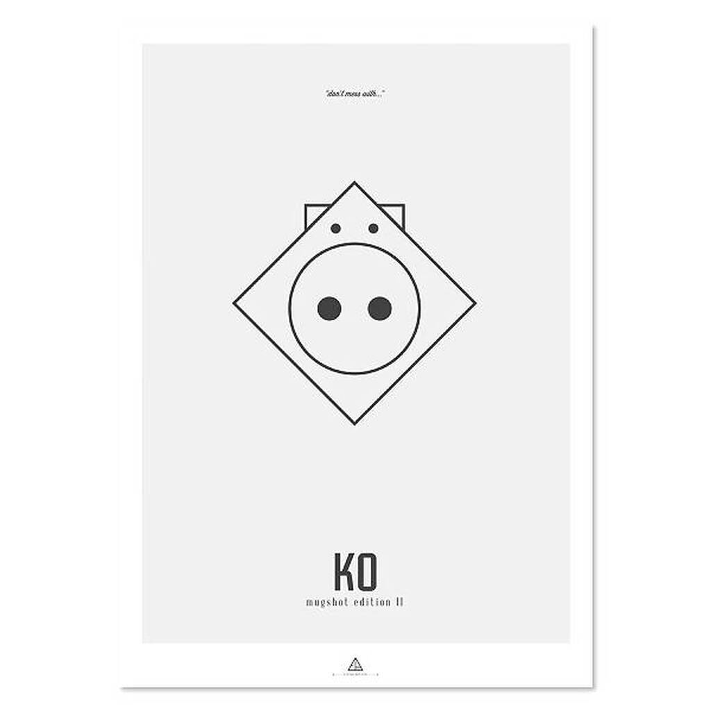 Arthur Zoo - First Edition - "Ko" - A3