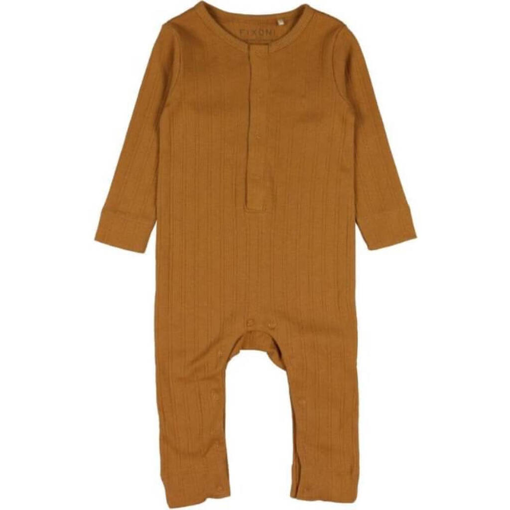 Fixoni -  Heldragt Romper LS - Almond - 56