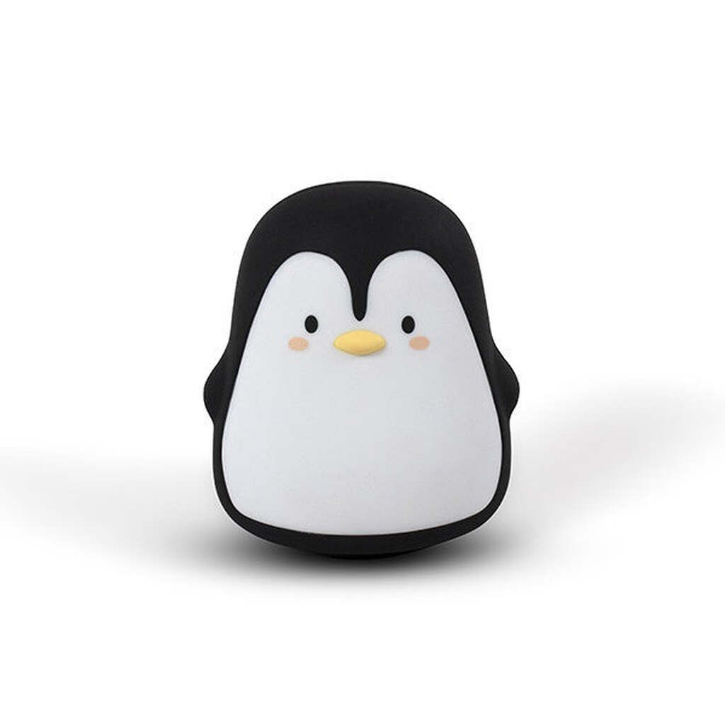 Filibabba - Pelle the Penguin LED lampe - One size / Black/White