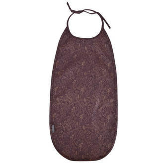 Mikk-Line - Long PU Bib Hagesmæk - Fudge - One size