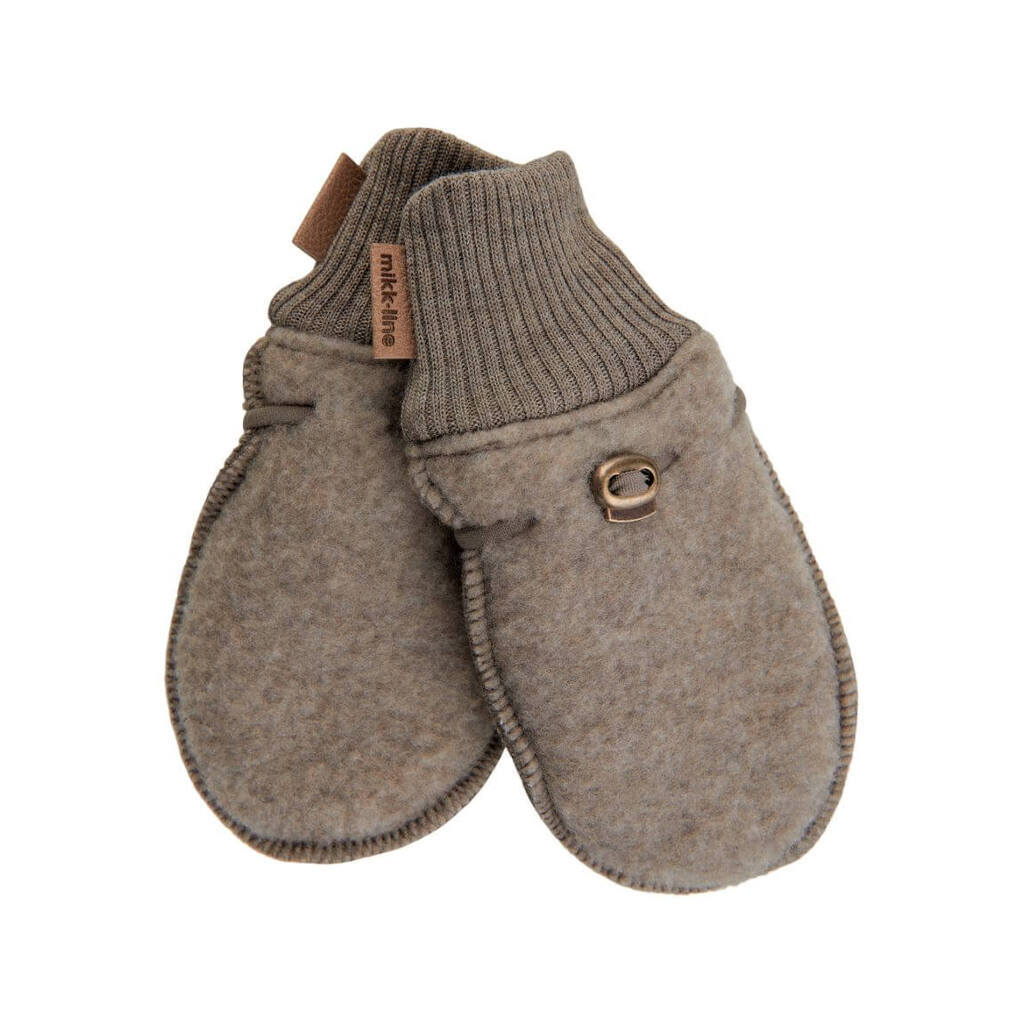 Mikk-Line - Wool Mittens - Melange Denver - 86/92