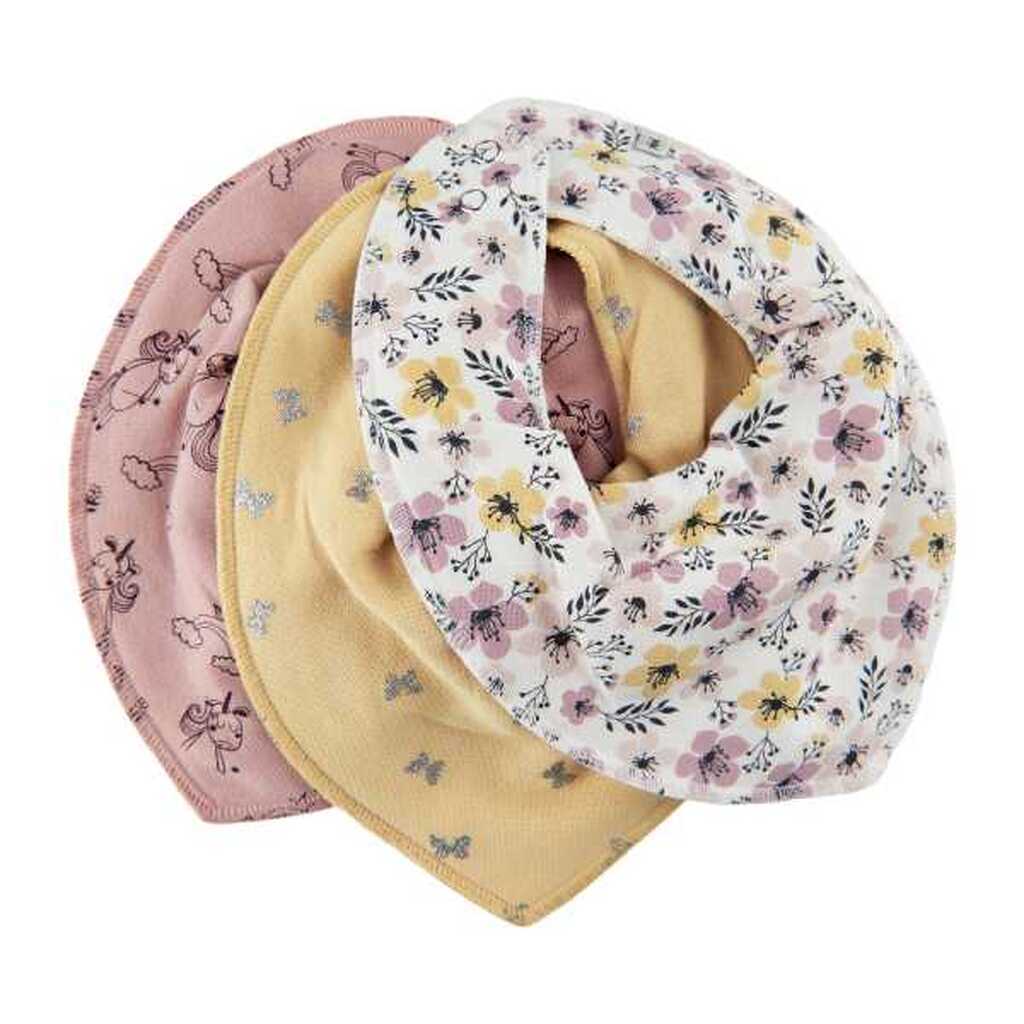 Pippi -  Spids Hagesmæk 3-pak - Misty Rose
