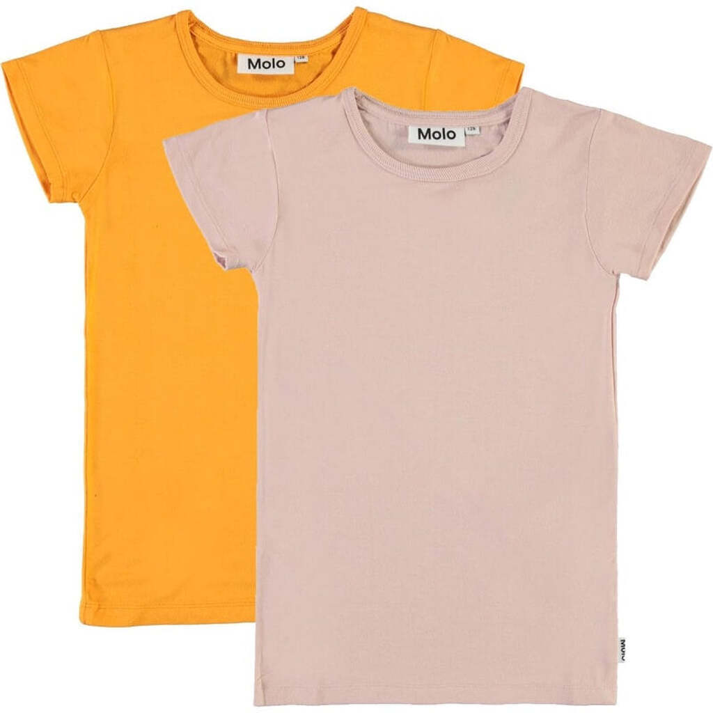 Molo - Rasmine 2-pak Bluser - Tangerine Blush - 116
