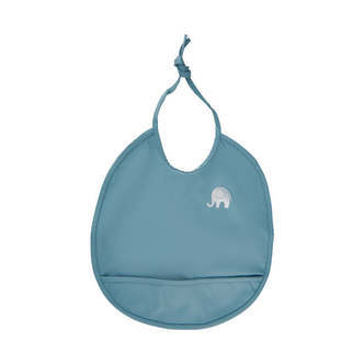 CeLaVi -  Rund PU Smæk - Smoke Blue - One size