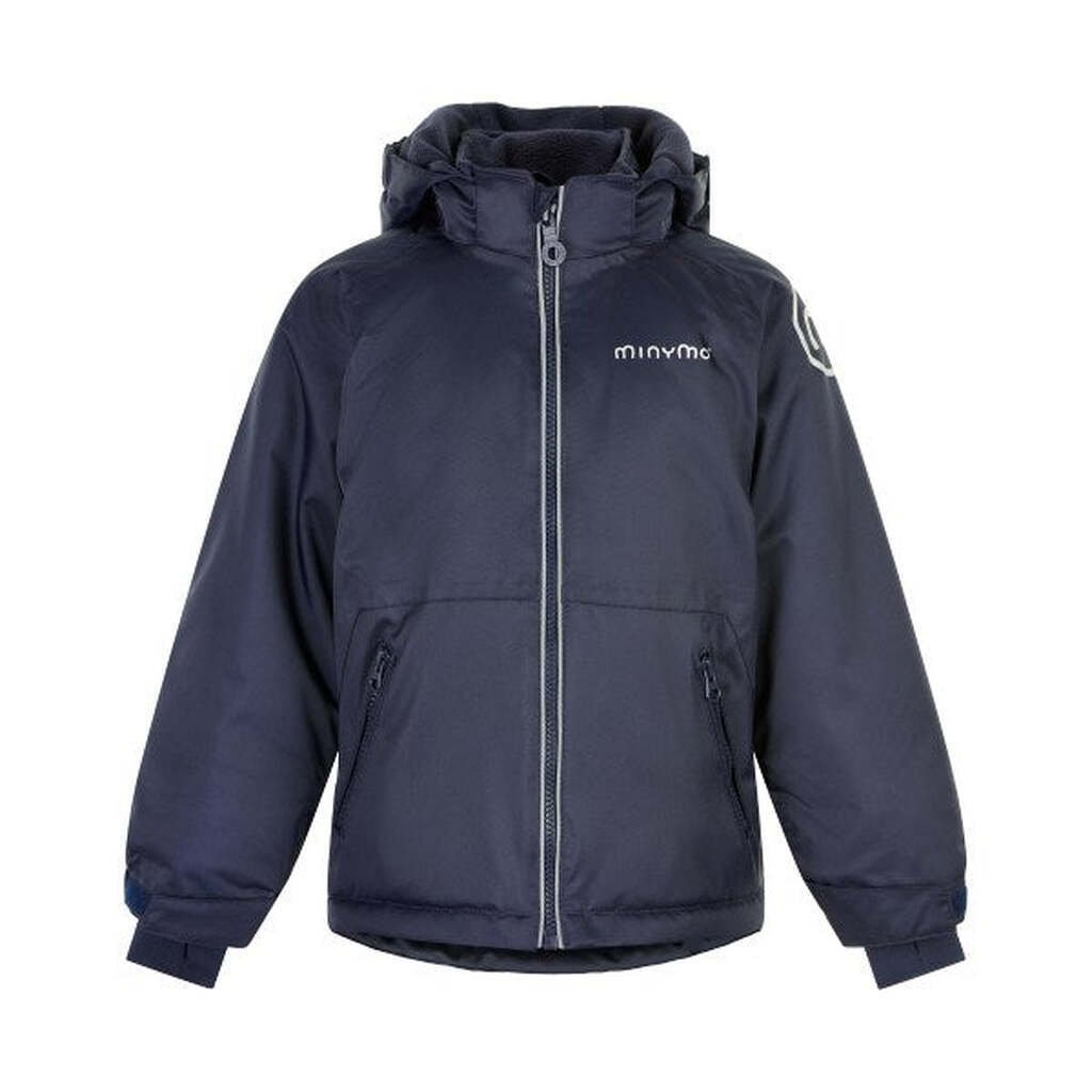 Minymo - Oxford Vinterjakke - Navy Blazer - 110