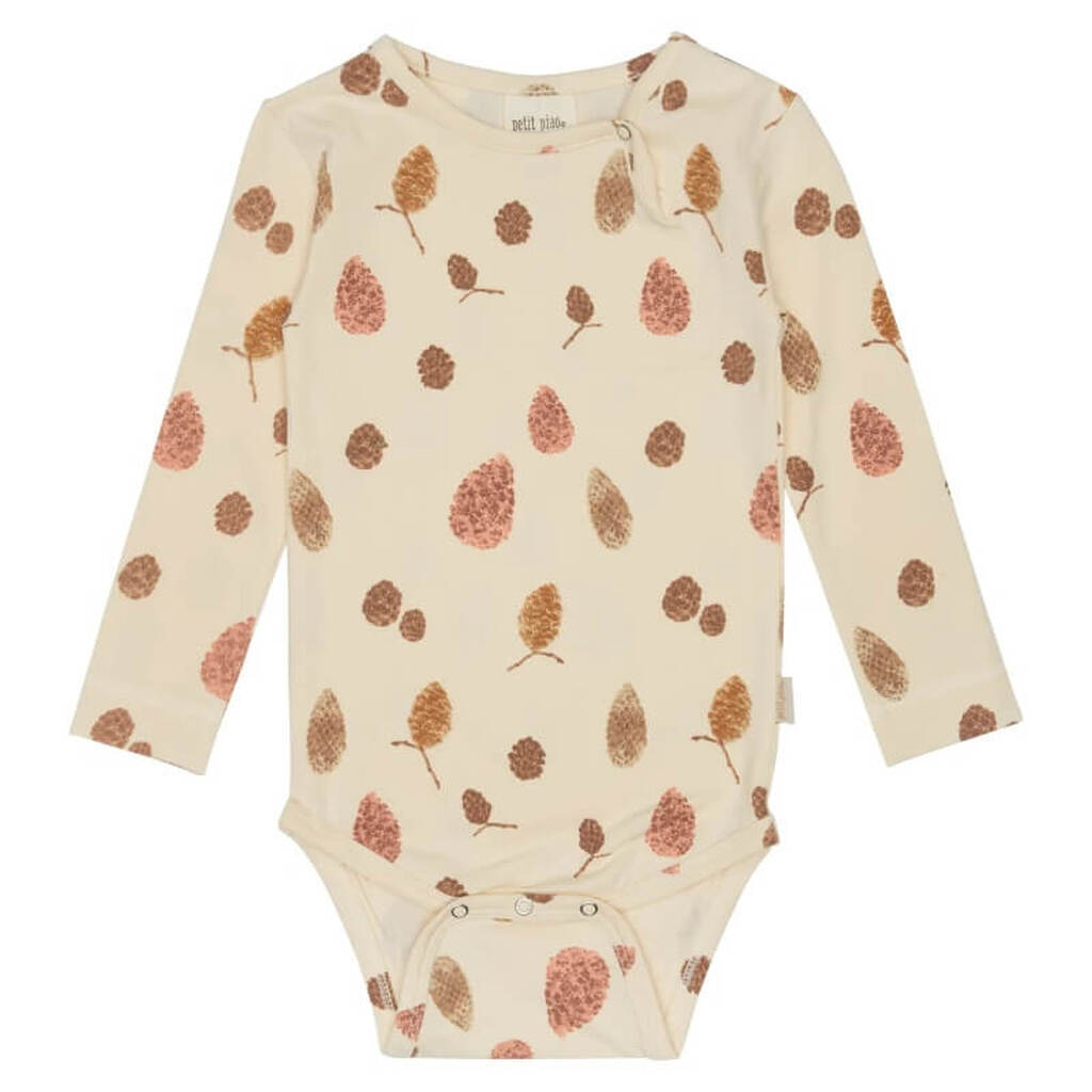 Petit Piao -  Body LS Printed - Cones - 86