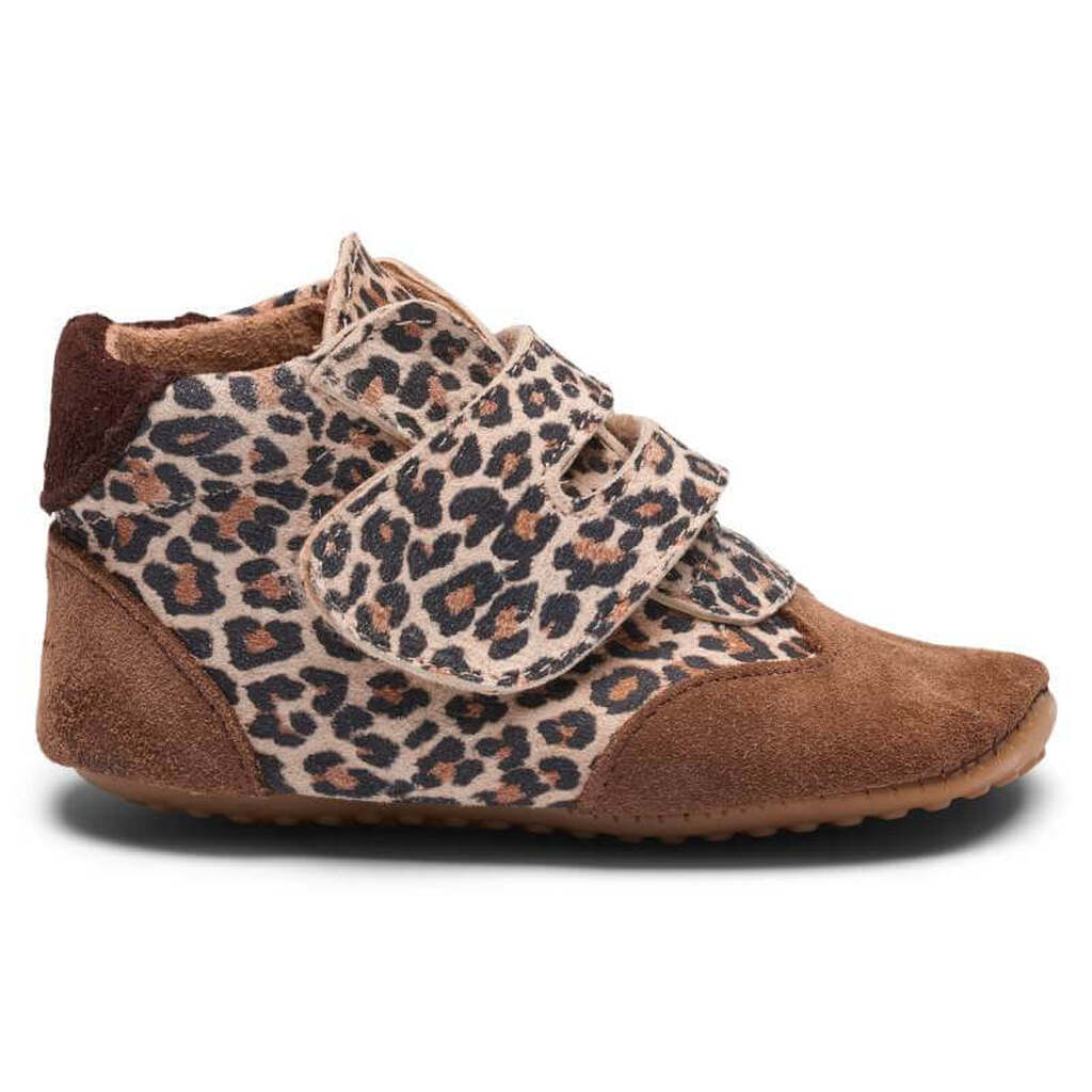 Pom Pom -  Hjemmesko Sneaker - Leo/Brown - 21