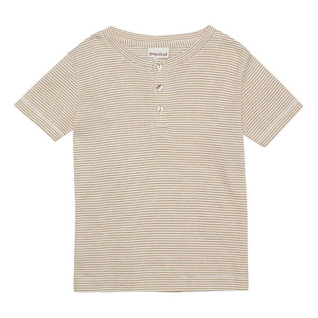 Popirol -  Aki T-Shirt - Mustard - 116/6 år