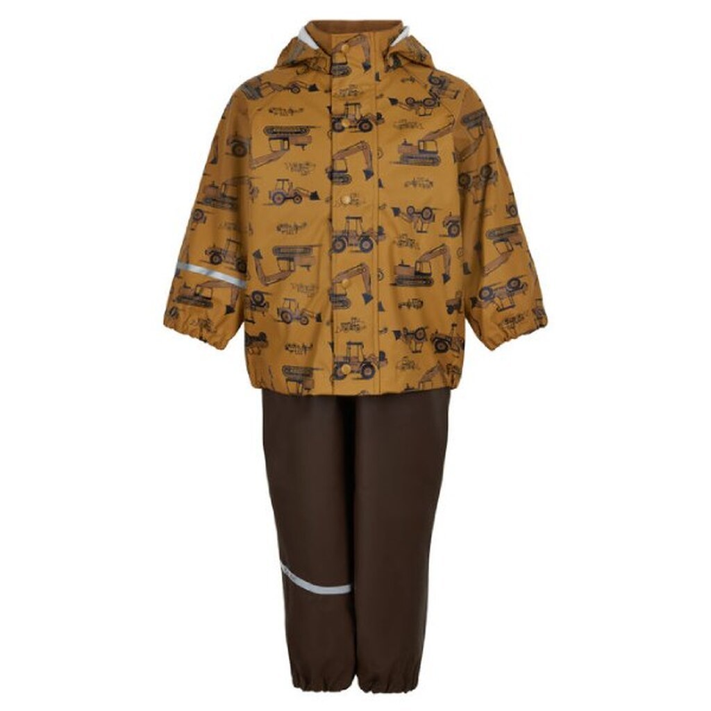 CeLaVi -  Rainwear Set AOP - Wood Thrush - 100