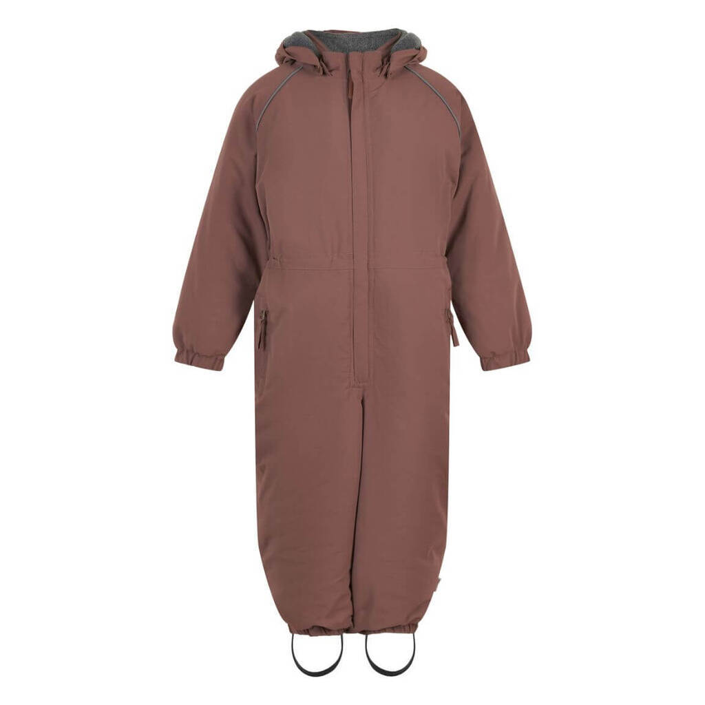 Mikk-Line - Nylon Junior Suit Solid Flyverdragt - Nutmeg - 110